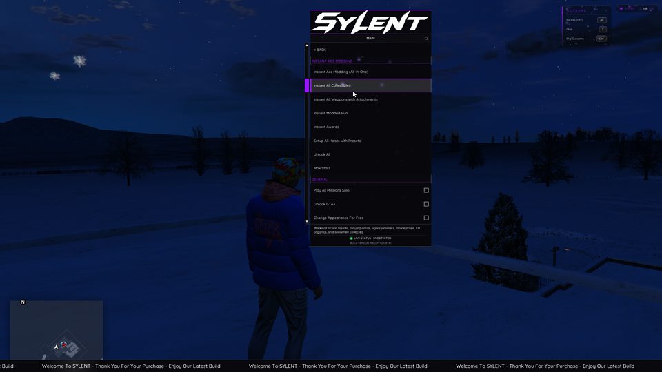 Sylent Menu - Recovery
