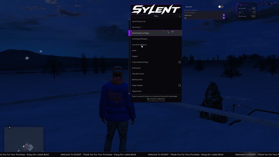 Sylent Menu - Troll